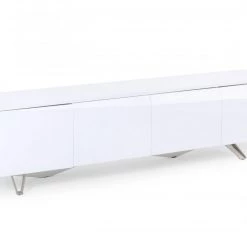 VIG Modrest Columbia - Modern White TV Stand