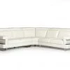 VIG Estro Salotti Crosby - Italian Modern White Leather Sectional Sofa