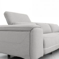 VIG Divani Casa Cyprus - Contemporary Grey Fabric Sofa W/ Electric Recliners