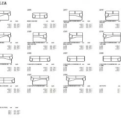 VIG Estro Salotti Dalia Modern Grey Leather Sofa Bed
