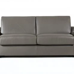 VIG Estro Salotti Dalia Modern Grey Leather Sofa Bed