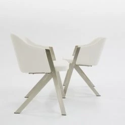 VIG Dining Room Modrest Darcy Modern White Leatherette Dining Chair (Set Of 2)
