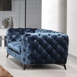 VIG Divani Casa Delilah Modern Fabric Loveseat Living Room