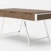 VIG Office Modrest Dessart - Modern Walnut Veneer Desk