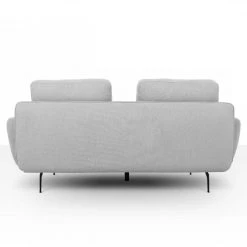 VIG Divani Casa Dolly - Modern Light Grey Fabric Sofa By Hollywood Glam