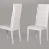 VIG Dining Room Donna - Contemporary White Leatherette Dining Chair (Set Of 2)