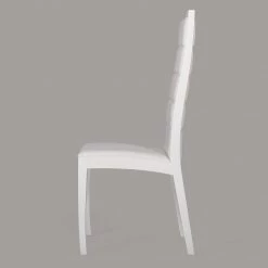 VIG Dining Room Donna - Contemporary White Leatherette Dining Chair (Set Of 2)