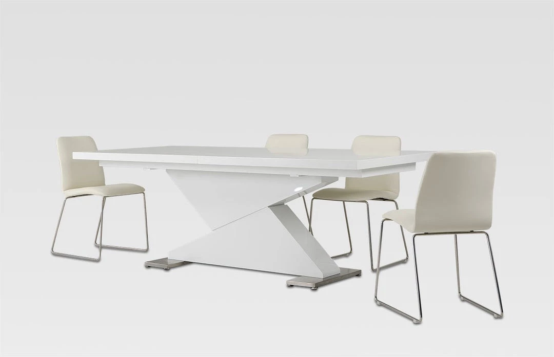 VIG Dining Room Modrest Bono "Z" - Modern White Dining Table
