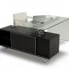 VIG Modrest Alaska Black Oak Office Desk