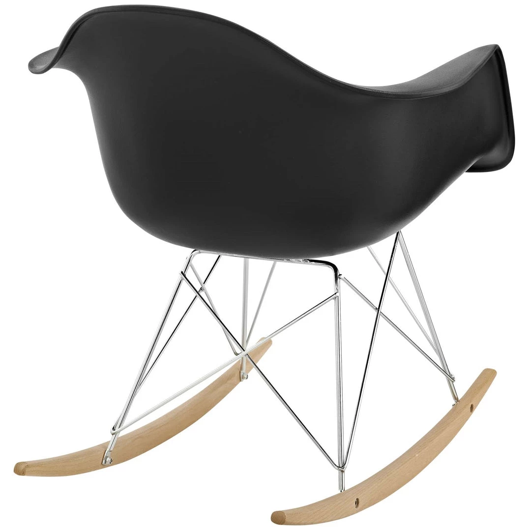 Modway Rocker Plastic Lounge Chair