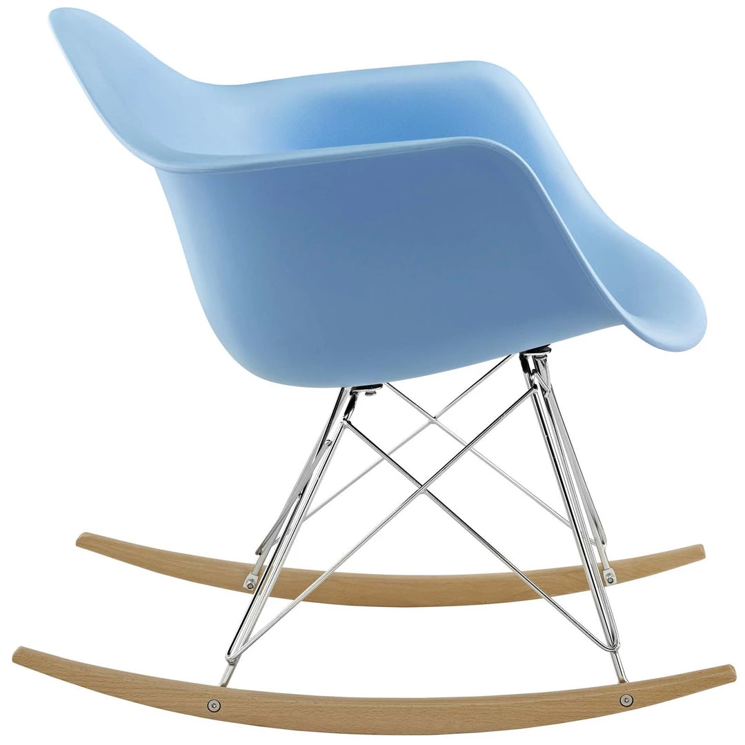 Modway Rocker Plastic Lounge Chair