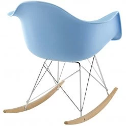 Modway Rocker Plastic Lounge Chair