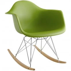 Modway Rocker Plastic Lounge Chair