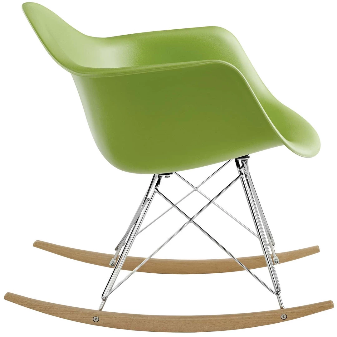 Modway Rocker Plastic Lounge Chair