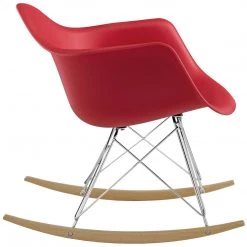 Modway Rocker Plastic Lounge Chair