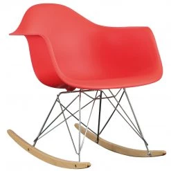 Modway Rocker Plastic Lounge Chair