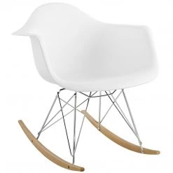 Modway Rocker Plastic Lounge Chair
