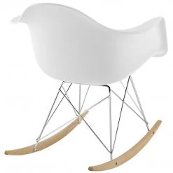 Modway Rocker Plastic Lounge Chair