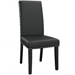 Modway Parcel Dining Faux Leather Side Chair Dining Room
