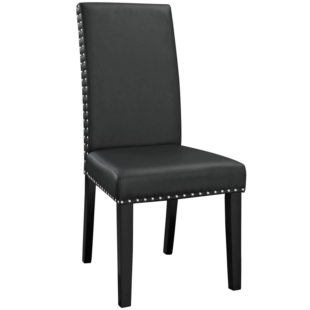 Modway Parcel Dining Faux Leather Side Chair Dining Room