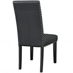 Modway Parcel Dining Faux Leather Side Chair Dining Room