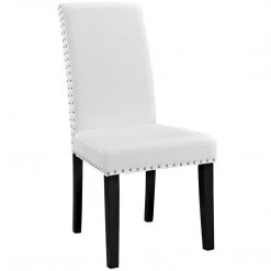 Modway Parcel Dining Faux Leather Side Chair Dining Room
