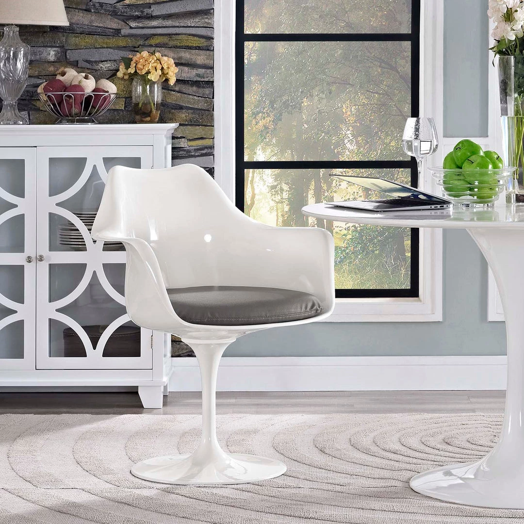 Modway Dining Room Lippa Dining Vinyl Armchair