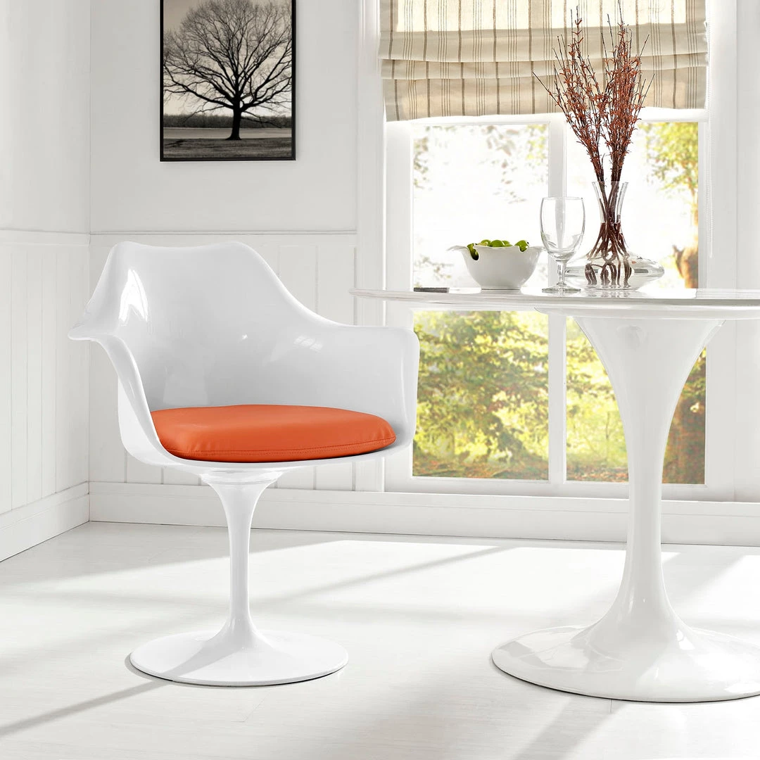 Modway Dining Room Lippa Dining Vinyl Armchair