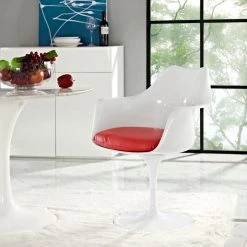 Modway Dining Room Lippa Dining Vinyl Armchair