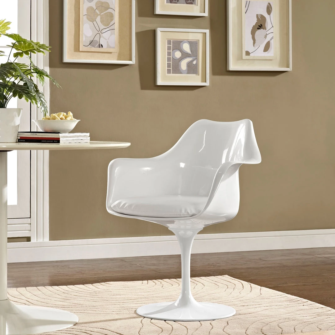 Modway Dining Room Lippa Dining Vinyl Armchair