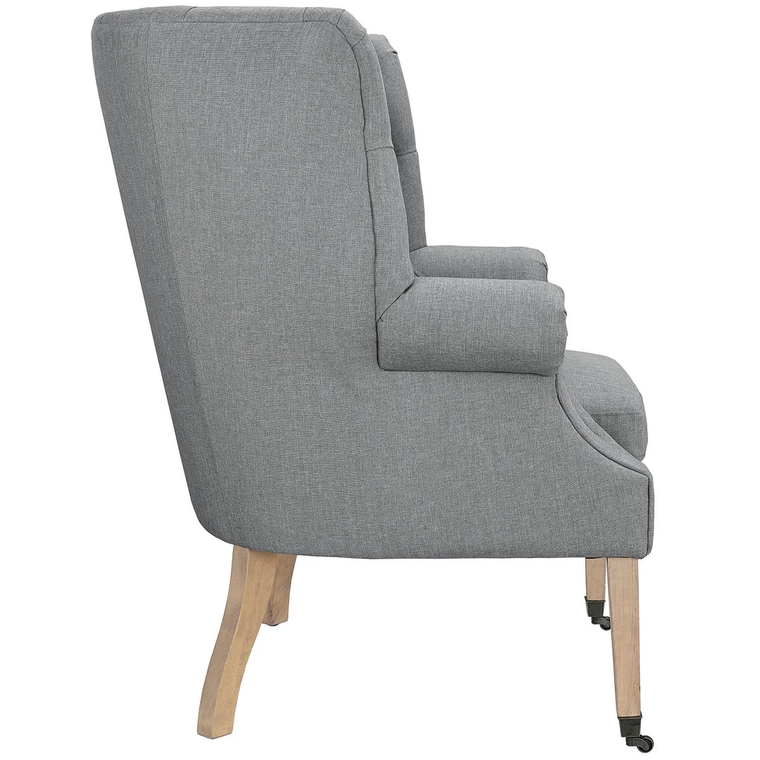 Modway Chart Upholstered Fabric Lounge Chair