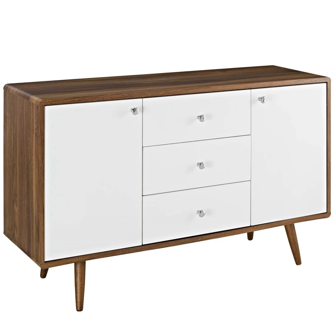 Modway Living Room Walnut Transmit Sideboard
