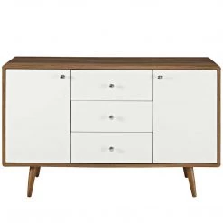 Modway Living Room Walnut Transmit Sideboard