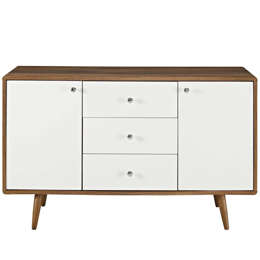 Modway Living Room Walnut Transmit Sideboard