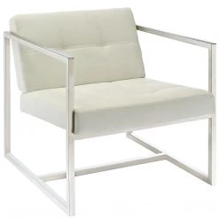 Modway Hover Upholstered Vinyl Lounge Chair