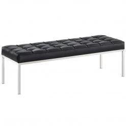 Modway Bedroom Loft Leather Bench