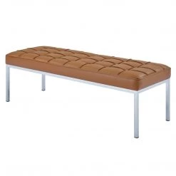 Modway Bedroom Loft Leather Bench