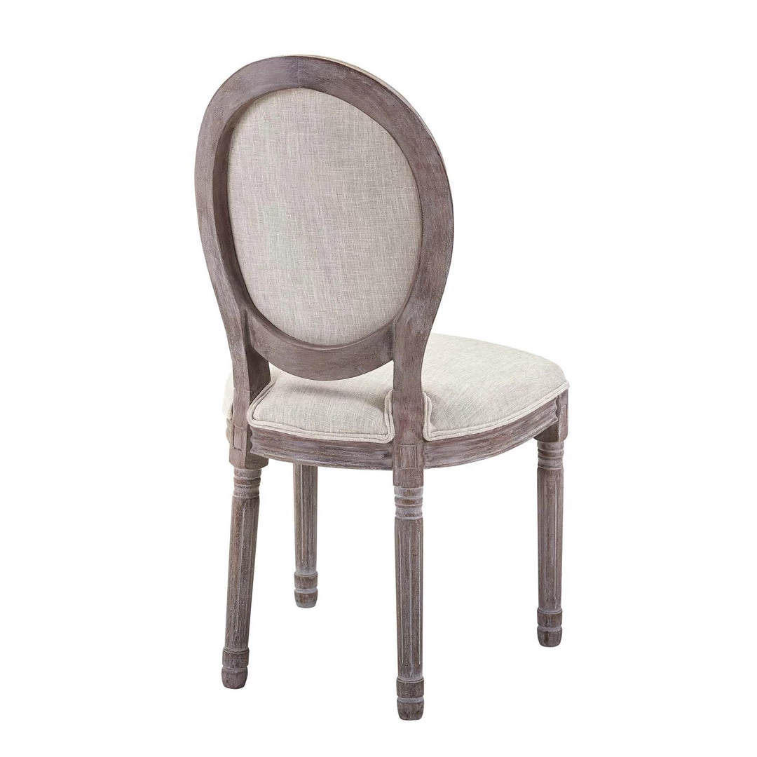 Modway French Upholstered Dining Side Chair Dining Room