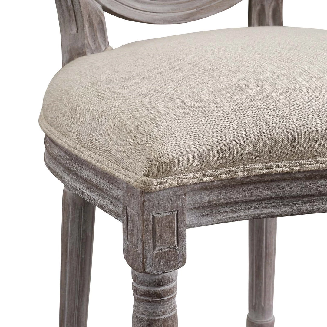 Modway French Upholstered Dining Side Chair Dining Room