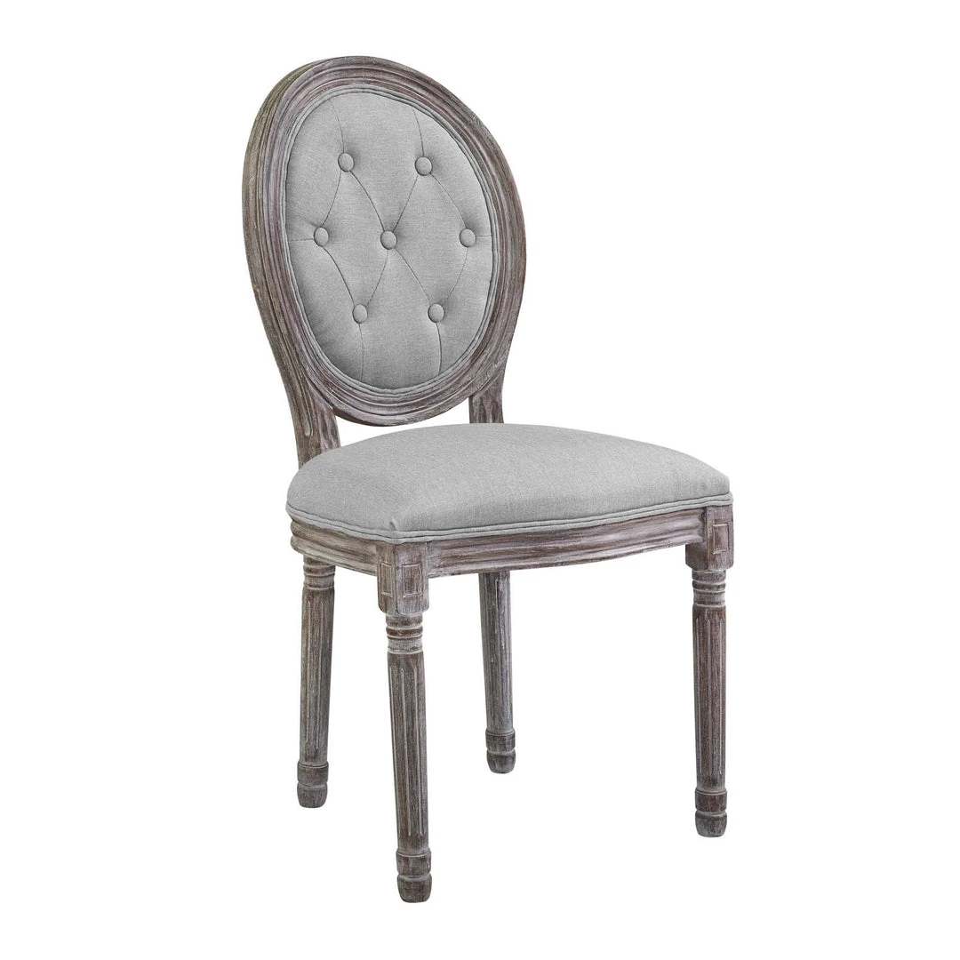 Modway French Upholstered Dining Side Chair Dining Room