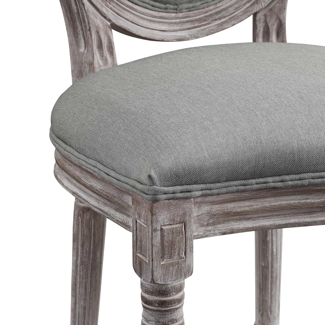 Modway French Upholstered Dining Side Chair Dining Room