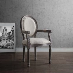 Modway Dining Room Paul Vintage French Armchair