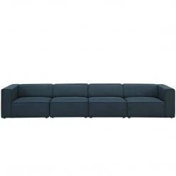 Modway Mingle 4 Piece Fabric Sectional
