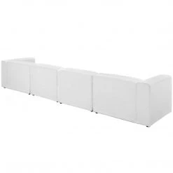 Modway Mingle 4 Piece Fabric Sectional