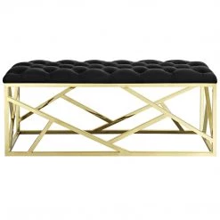 Modway Bedroom Ludo Tufted Velvet Bench