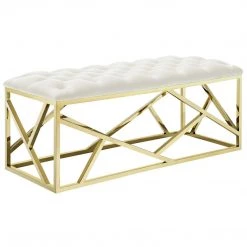Modway Bedroom Ludo Tufted Velvet Bench