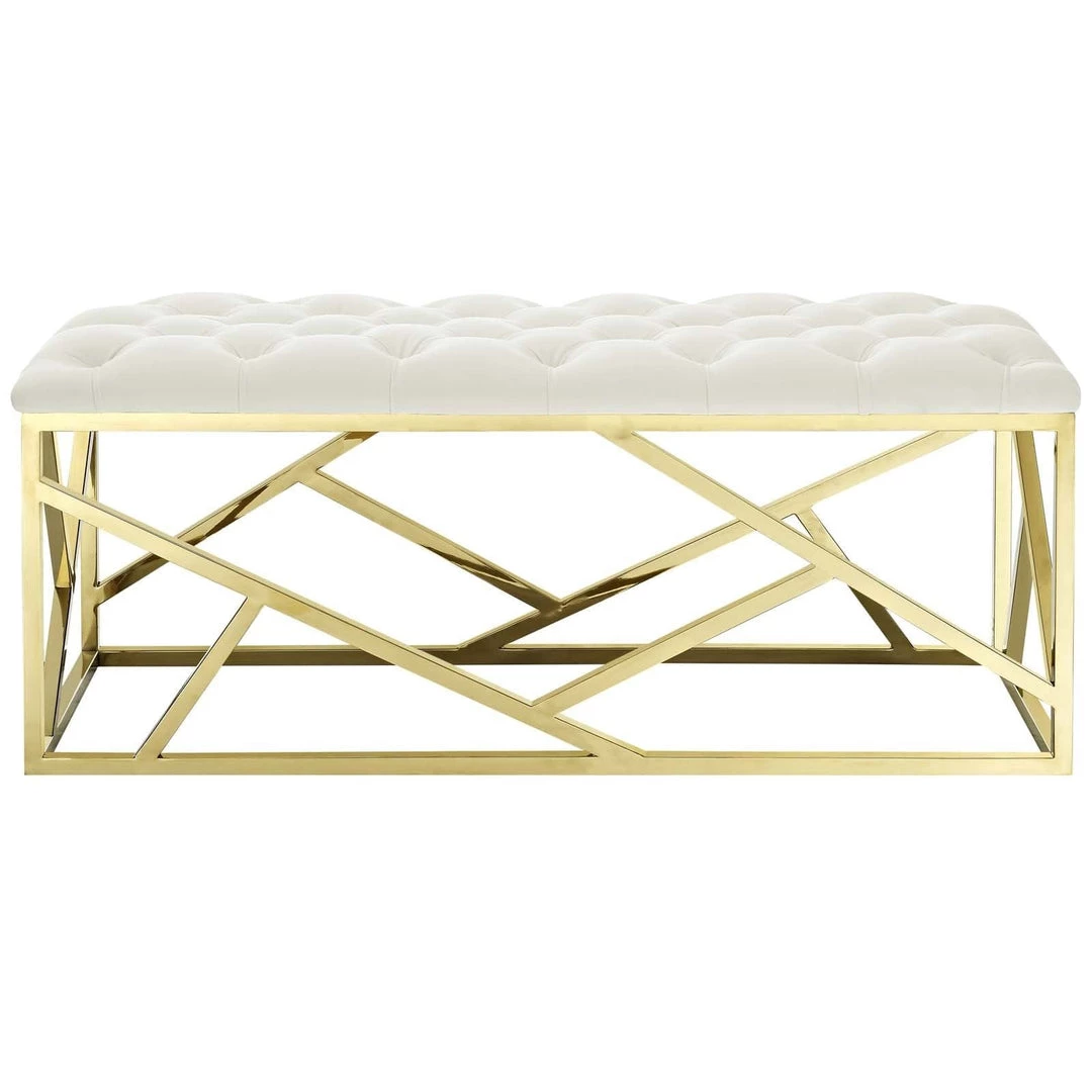 Modway Bedroom Ludo Tufted Velvet Bench