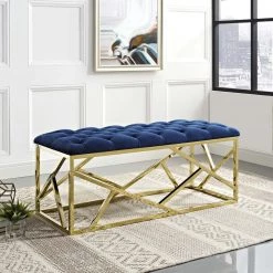 Modway Bedroom Ludo Tufted Velvet Bench