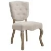 Modway Bay Vintage French Linen Dining Chair