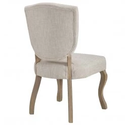 Modway Bay Vintage French Linen Dining Chair